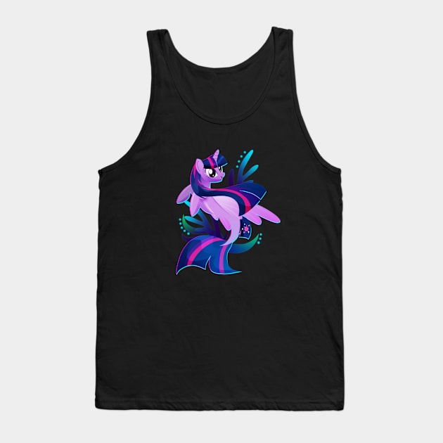 Seapony Twilight Sparkle Tank Top by Ilona's Store